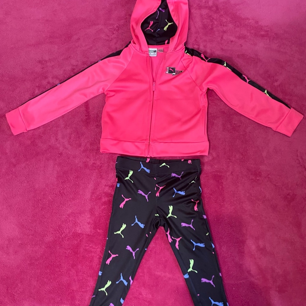 Puma Neon Pink Hoodie